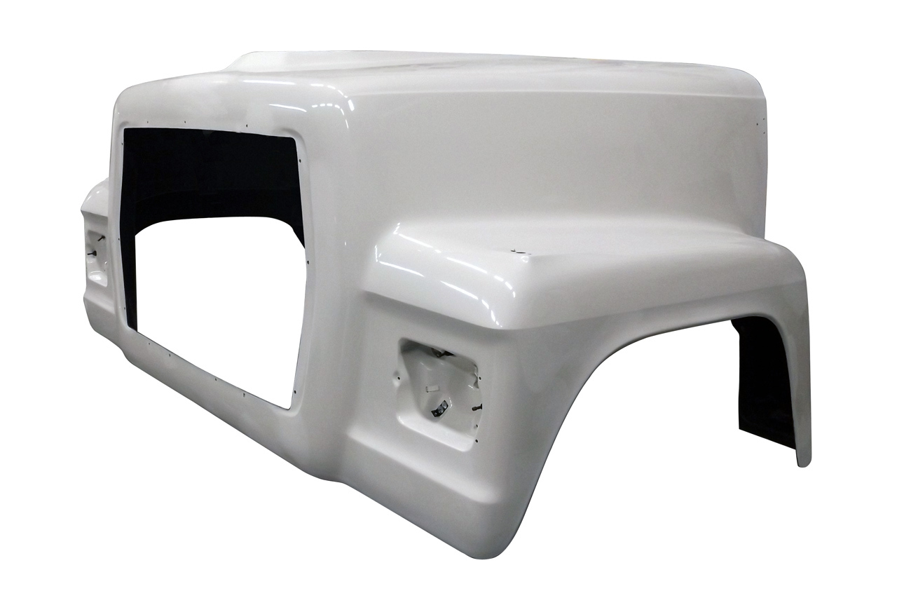 JP-F07 Aftermarket, Fits Ford LT Hood With Square Headlights 1987 to 1997