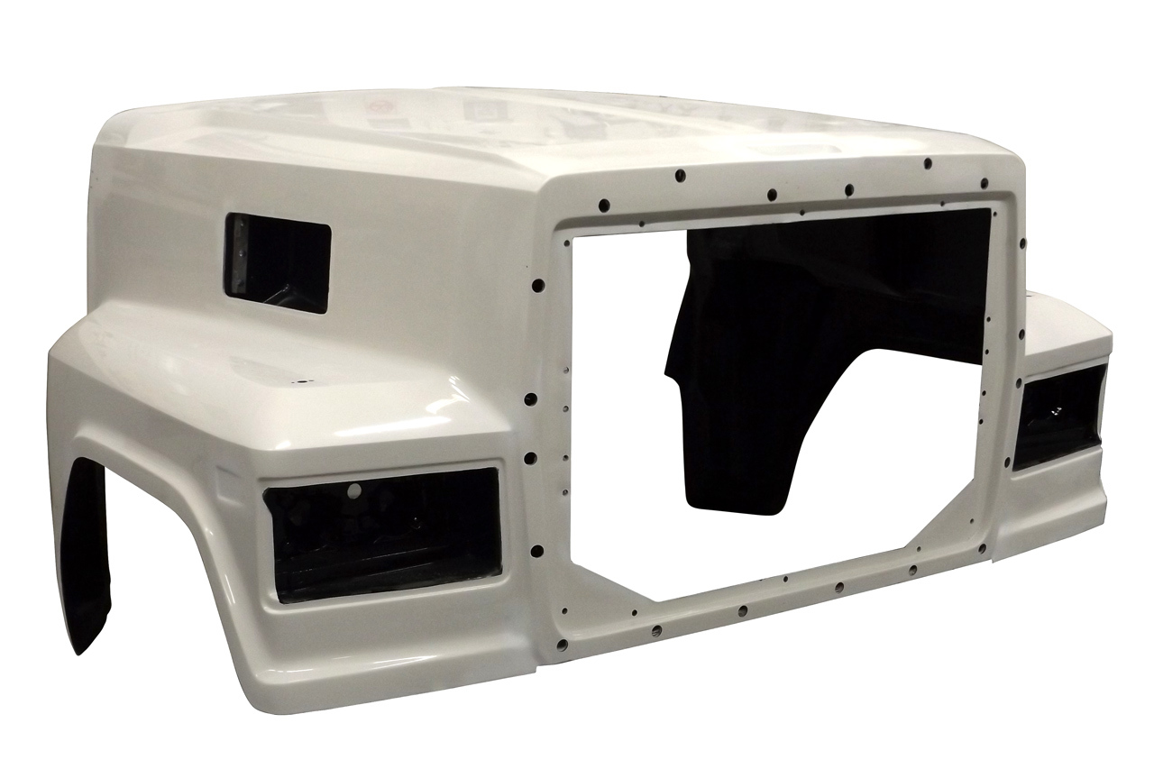 JP-F02 Aftermarket,  Fits Ford LTL Hood with Quad Headlights 1982 to 1997 - Image 2