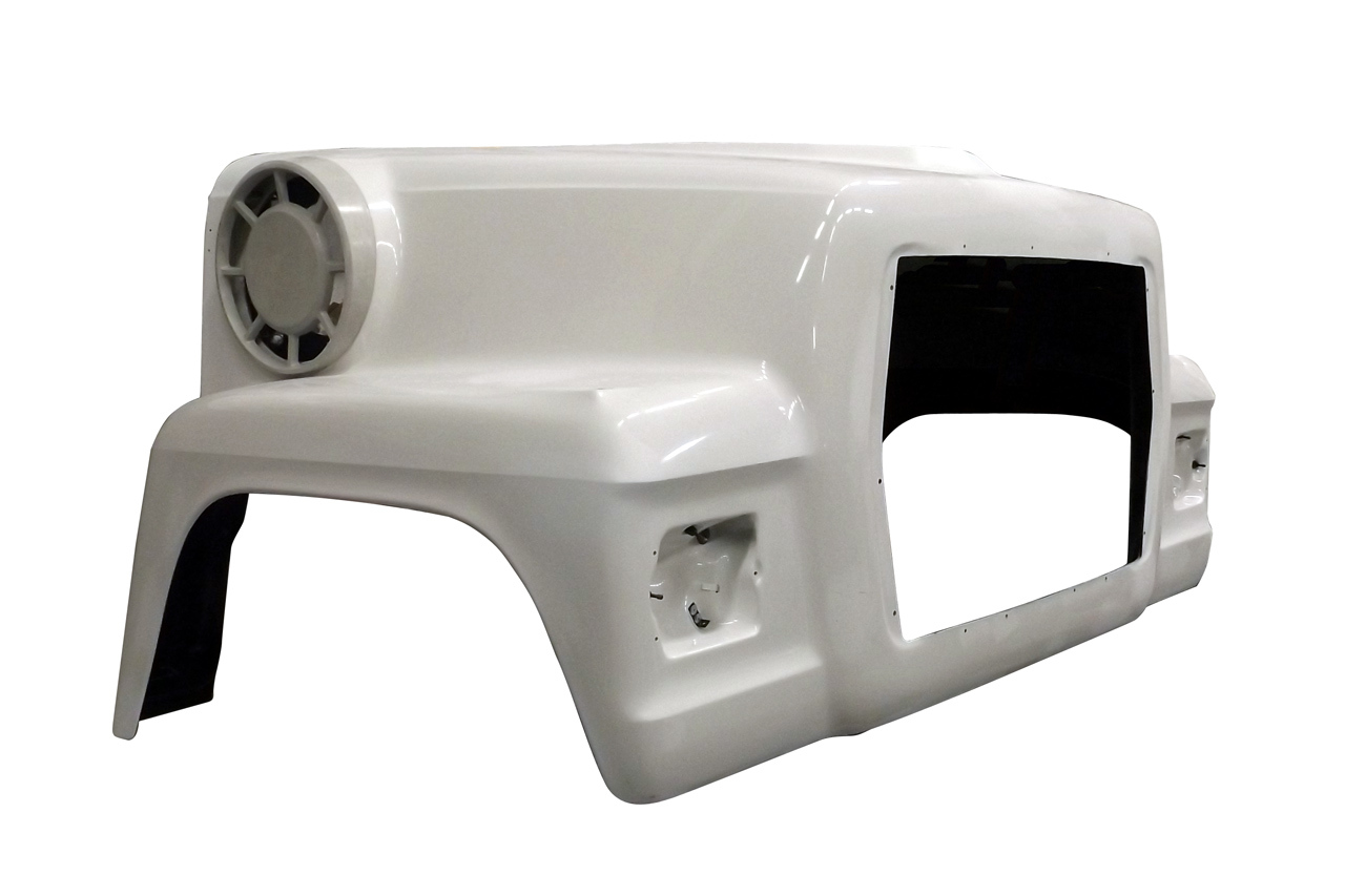 JP-F07 Aftermarket, Fits Ford LT Hood With Square Headlights 1987 to 1997 - Image 3