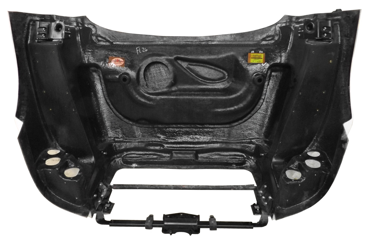 JP-FL26-1 Aftermarket Freightliner Cascadia 125 BBC Hood With Hinge Bar - Image 3