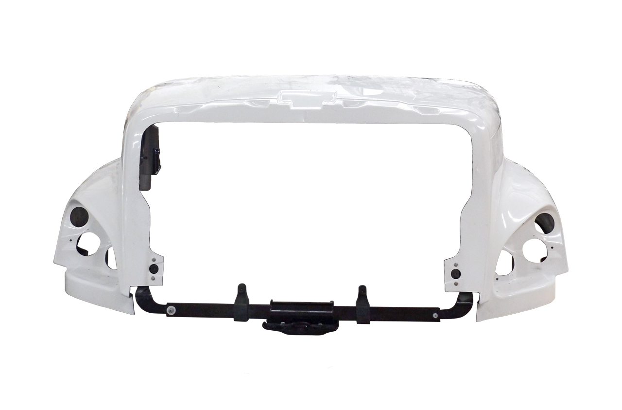 JP-FL26-1 Aftermarket Freightliner Cascadia 125 BBC Hood With Hinge Bar - Image 2