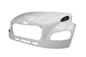 JP-FL27 Aftermarket,  Fits Freightliner M2 Hood 106 BBC W/Valance Accepts Bezel