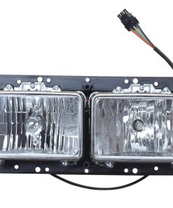 Alternative view of 340-499-417520i Aftermarket Kenworth Upgrade Headlight Assembly Rectangular W/Bezel RH