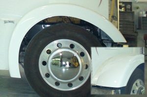Alternative view of JP-P357L Aftermarket,  Fits Peterbilt 378 379 Raptor Custom Fender - LEFT HAND