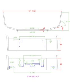 Alternative view of 120-CW-2011-16 FREIGHTLINER CENTURY BUMPER SBA