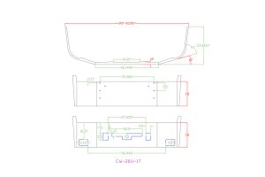 Alternative view of 120-CW-2011-16 FREIGHTLINER CENTURY BUMPER SBA