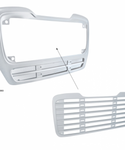 FREIGHTLINER M2 SILVER GRILLE SURROUND