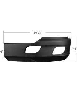 141-BKW-41812 BUMPER COVER WITH FOG LIGHT OPENING FOR 2013-2021 KENWORTH T680 - DRIVER SIDE